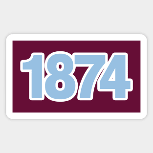 1874 Sticker